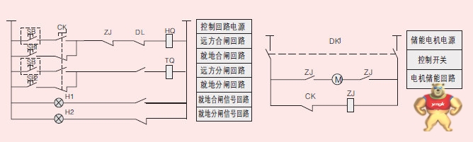 zw32高压真空断路器_接线图分享