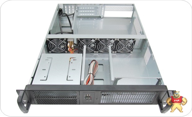 隆丰源2U550工控机箱ATX标准机架式服务器机箱可装标准卡深度（55CM) 