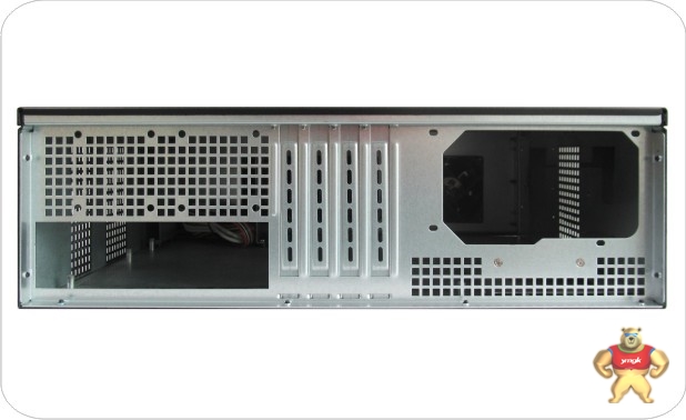 隆丰源3U380工控机箱铝合金面板ATX标准型机架式服务器机箱深度(38CM) 