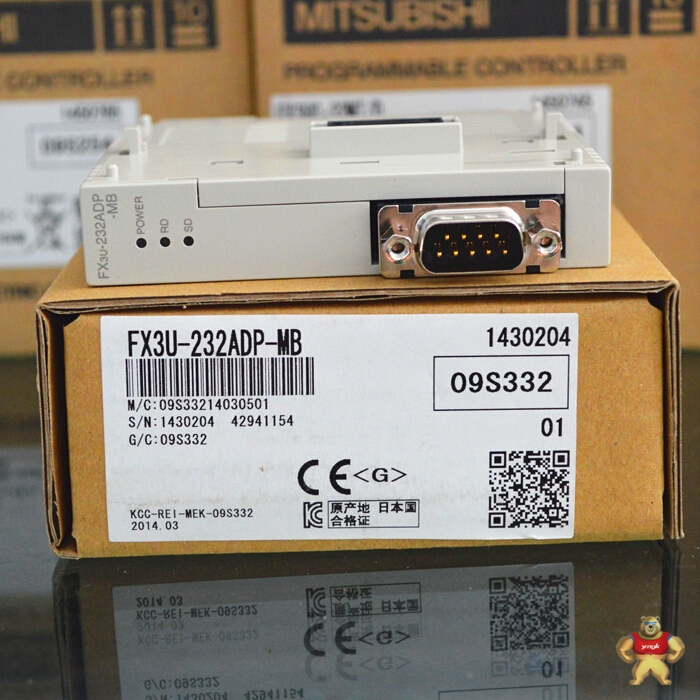 三菱plc扩展模块fx3u-232adp-mb