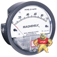 美国Dwyer德威尔2000系列Magnehelic压差表差压表2000-250Pa压差表 2000-250Pa,差压表,Dwyer