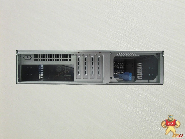 隆丰源2U380工控机箱面板带锁ATX标准服务器机箱深度38CM 