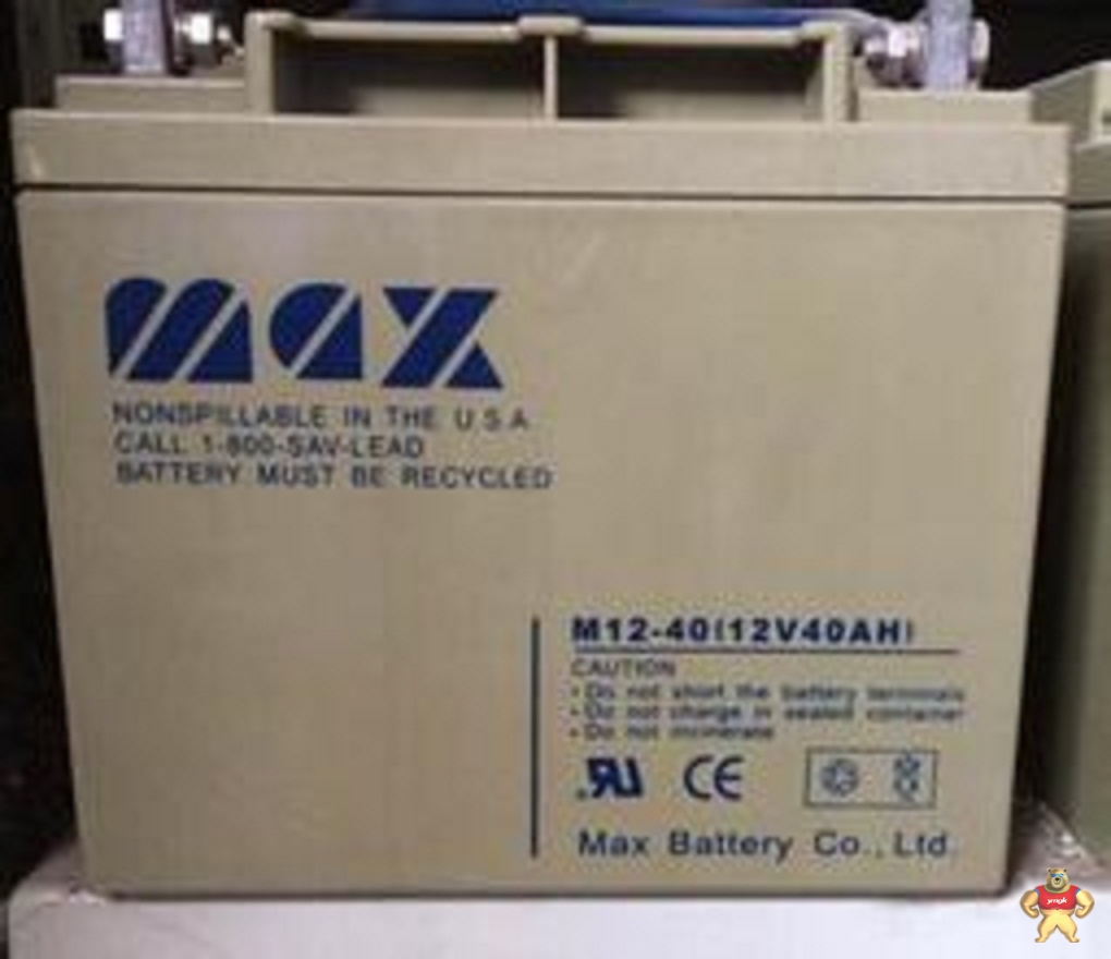 MAX阀控式蓄电池M12-40_麦克斯蓄电池12V40AH现货M12-40_MAXups电池M12-40 MAX,M12-40,阀控式蓄电池,12V40AH,ups电池