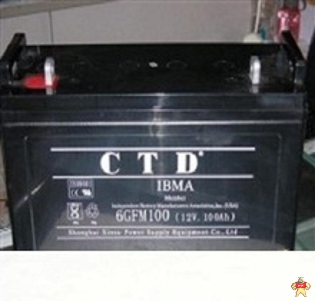 CTD12V100AH免维护直流电源逆变器蓄电池6GFM100