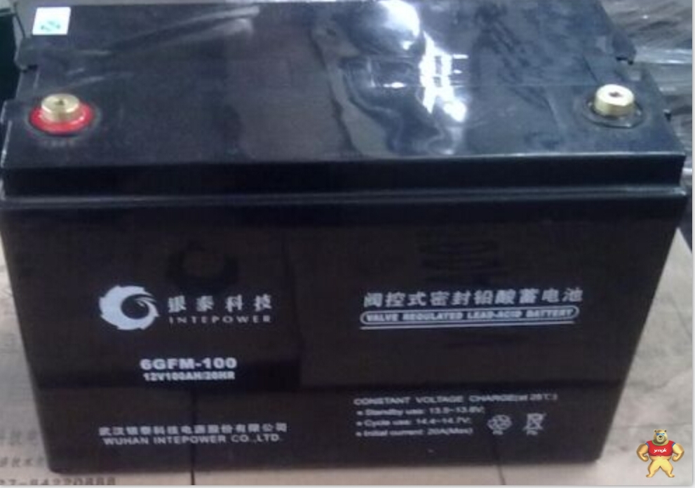 武汉银泰科技6GFM-65蓄电池12V65AH现货 银泰,6GFM-65,铅酸蓄电池,免维护电池,12V65AH