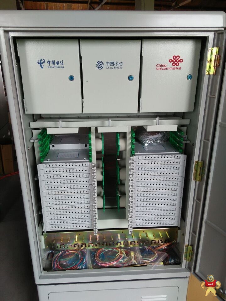 288芯三网合一光交箱 新款 288芯三网合一光交箱,三网合一光交箱,288芯光交箱,光缆交接箱,三网合一光交